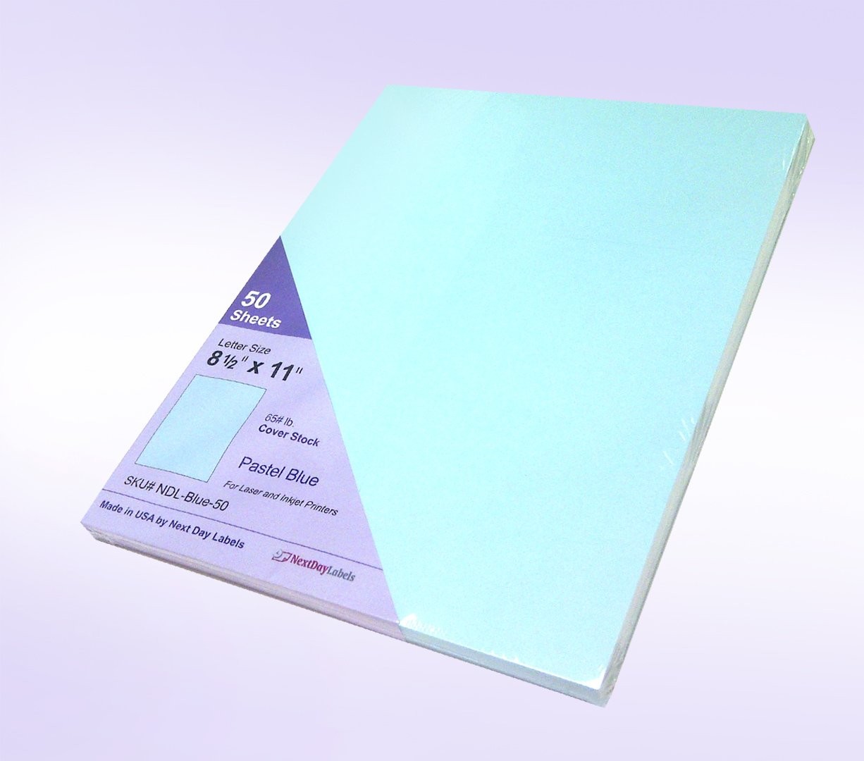 Royal Blue Card Stock - 8 1/2 x 11 Gmund Colors Matt 74lb Cover - LCI Paper
