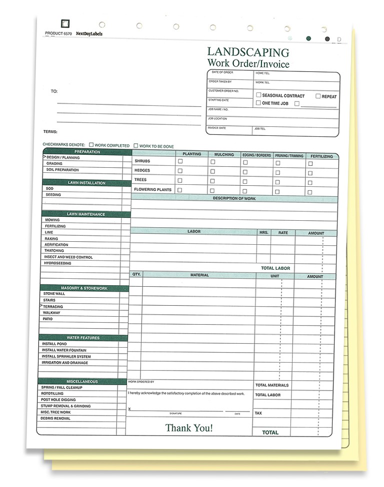 landscaping-work-order-form-invoice-billing-sheets