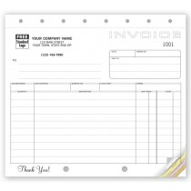 Shipping Invoice,Classic Design,   8 1/2 X 7"