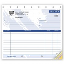 Invoice - Small Lined, 8 1/2 X 7"