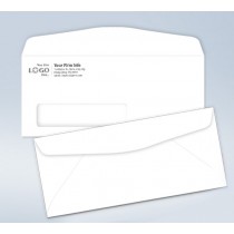  Imprinted Envelope,w/window, # 10,4 1/8 x 9 1/2 