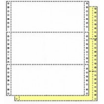 9-1/2 x 3-2/3" Continuous Computer Paper, Color, 2 Part, Side Perfs