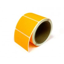 Rectangle Inventory Color Coding Labels - Orange - 3 x 2 
