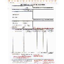 6 Part Snap Set Shipper's Letter of Instructions/Export 