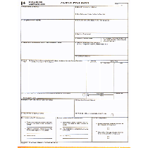 9-1/2 x 11" 4 Part Continuous Canada Customs Invoice 