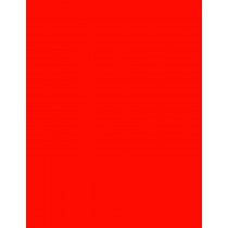 8-1/2" x 11" Red Fluorescent 1 Label per Sheet 8.5 x 11
