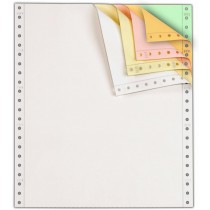 9-1/2 x 11" Continuous Paper 15# Color, 5 Part, Side Perfs