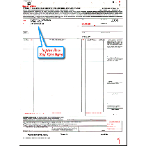 Straight Bill of Lading - WITH CO. NAME IMPRINT -