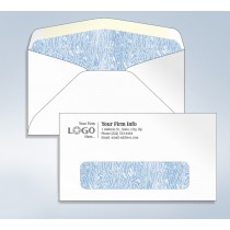 Imprinted Envelope,W/ Tinted Window, 6 3/4, 6-1/2" x 3-5/8  