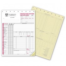 Protection System  Work Orders,  8 1/2 X 11"