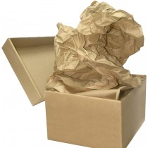 Void Fill Kraft Paper, Ideal for Packing, Case of 1600 Ft, 15" x 11", 30# Brown Paper, Fan-Folded, Compact, Eco-Friendly (15" x 1600")
