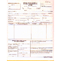 9-1/2 x 11" 8 Part Continuous Transportation Entry