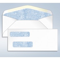 #9 Double Window Tinted  Envelopes