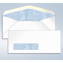  Blank Tinted Envelope,w/window, #9, 3 7/8 x 8 7/8