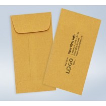 7 Coin Imprinted Envelope Brown Kraft