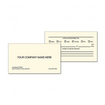 Two Sided Appointment Business Cards, Premium Stock