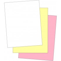 8-1/2 x 11" NCR Laser Carbonless 3 Part Paper