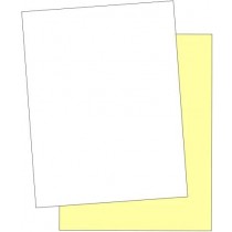 8-1/2 x 11" Laser Carbonless 2 Part Paper 