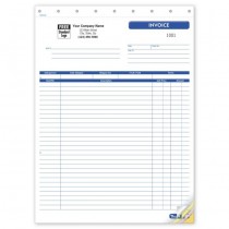 Shipping Invoice, Large,  8 1/2 X 11"