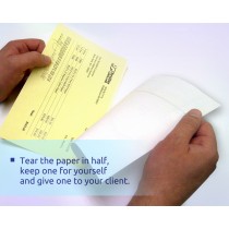 Two-Part NCR Paper on One Sheet