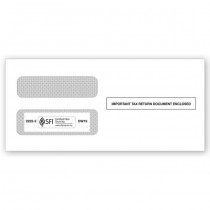 2025 1099  Double-Window Envelope, Self-Seal