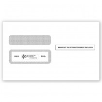 2025 W-2 Double-Window Envelope, Self-Seal