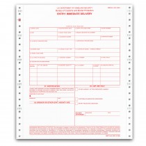 9-1/2 x 11" 5 Part Continuous Entry / Immediate Delivery 