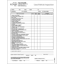 Used Vehicle Inspection Form