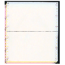 Continuous  3 Part Inventory Forms with Clean Stick Glue