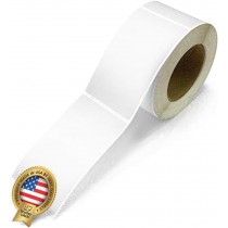 Rectangle Inventory Color Coding Labels - White - 3 x 5