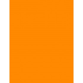 8-1/2" x 11" Fluorescent Orange 1 Label per Sheet 8.5 x 11