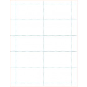 8-1/2x11" Laser cards, 3.5x2" White