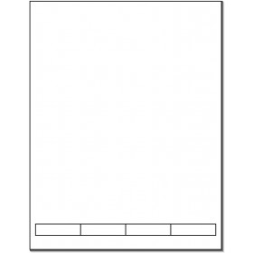 Integrated Label Form 4 Labels 2" x 1/2"