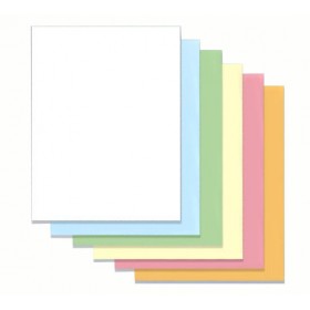 8-1/2 x 11" Laser Carbonless 6 Part Paper 