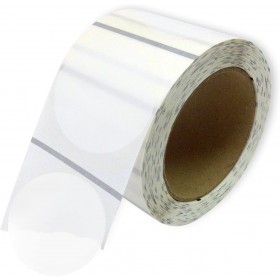 3" Round Seals Super Clear Gloss For Large Envelopes & Boxes