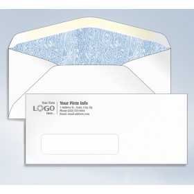  Imprinted Tinted Envelope,#10,4 1/8 x 9 1/2 
