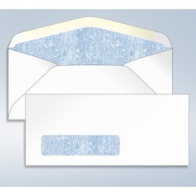  Blank Tinted Envelope,w/window, #9, 3 7/8 x 8 7/8 