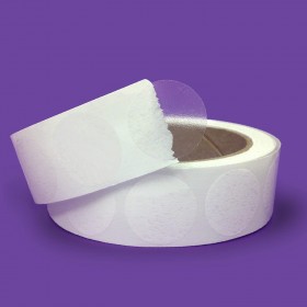 Super Gloss Clear Retail Package/Envelope Seals 1" Inch Round  