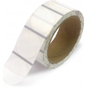2" Round Seals Super Gloss Clear for Small, Medium Box or Large Envelopes
