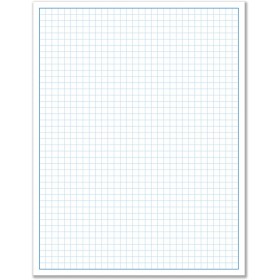 8-1/2 x 11" Quadrille Graph Paper 