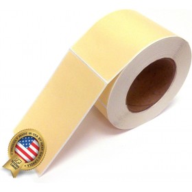 Rectangle Inventory Color Coding Labels - Natural - 3 x 5