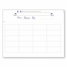 8-1/2" x 11" Wrist Band For Adults, 20 Labels