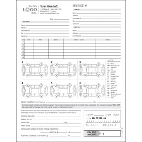 Auto Bill of Lading with Invoice