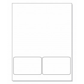 Integrated Label Form 2 Labels 4 x 2.5