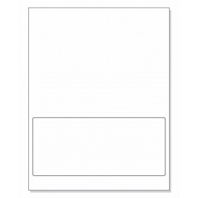 Integrated Label Form 1 Label 8 x 3.5