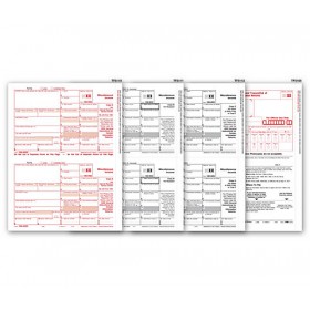 2025 Laser 1099-MISC Income Set, 4-Part