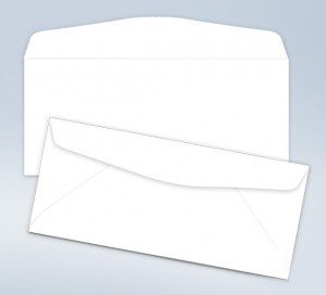  Blank envelope,#10, 4 1/8 x 9 1/2 