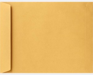 6 x 9 Open End Brown Kraft Envelopes imprinted
