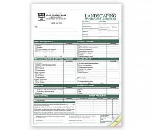 Landscaping Maintenance Agreements
