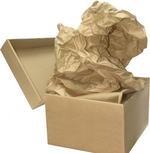 Void Fill Kraft Paper, Ideal for Packing, Case of 1000 Ft, 15" x 11", 30# Brown Paper, Fan-Folded, Compact, Eco-Friendly (15" x 1000")